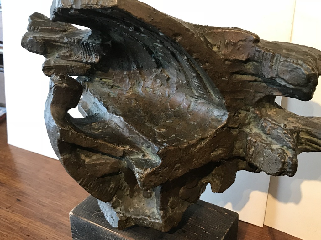 Rien Goené, bronzen plastiek,  kopen? Bied vanaf 975!