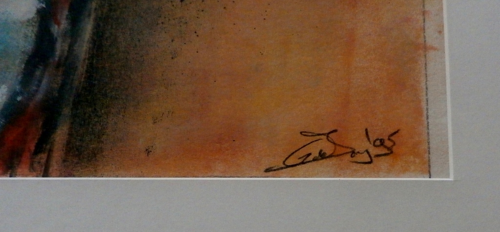 Cor de jong - ingelijste gemengde techniek op papier - 1995 kopen? Bied vanaf 50!