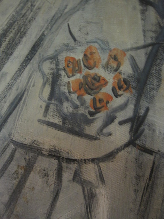 Hongaarse modernist Laszlo Dregely 1932-1990 "Huwelijk" olieverf 1953 kopen? Bied vanaf 1!