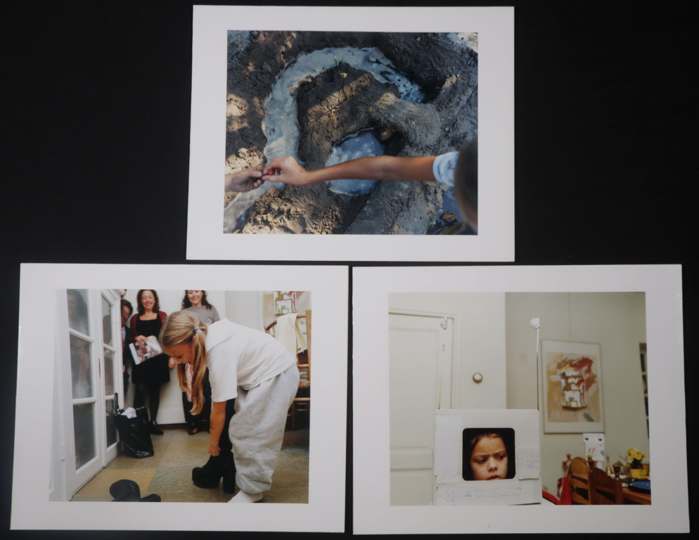 Onbekende kunstenaar: 3x Foto op kunststof, Z.T. kopen? Bied vanaf 1!