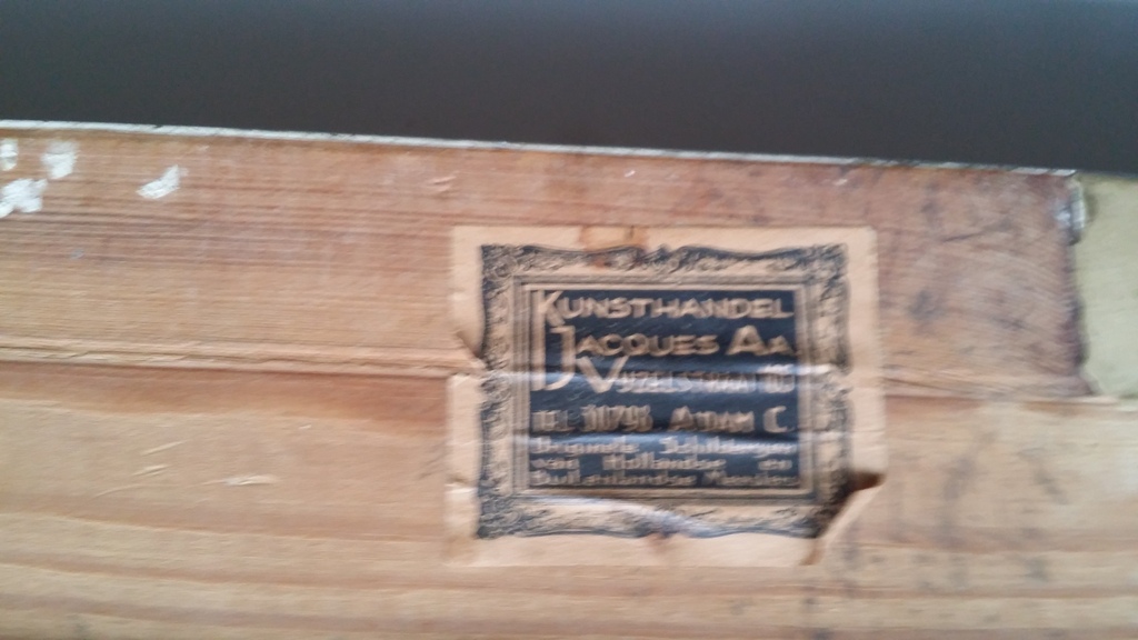 Thomas van Wissen/Wislen. Olieverf. Bosgezicht.  kopen? Bied vanaf 125!