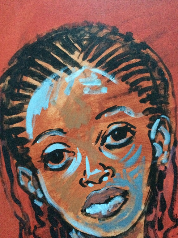 Peter Klashorst: Africa Girl kopen? Bied vanaf 1!