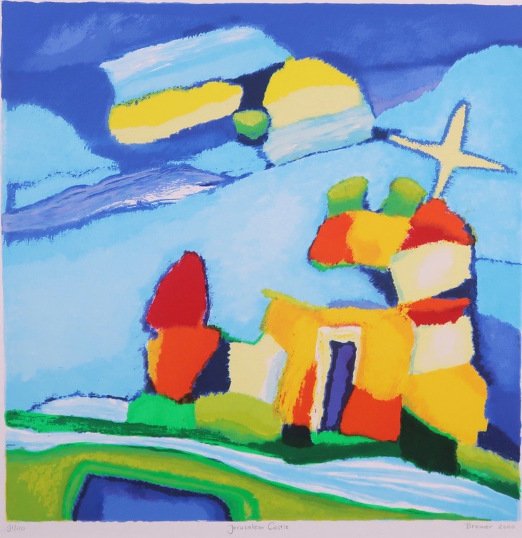 Saskia Bremer: Zeefdruk, Jerusalem Castle kopen? Bied vanaf 1!