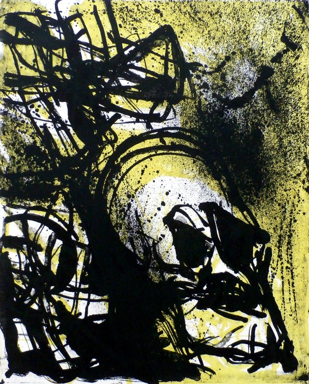 Jan Sierhuis - ets - 1965 verkocht voor € 75!