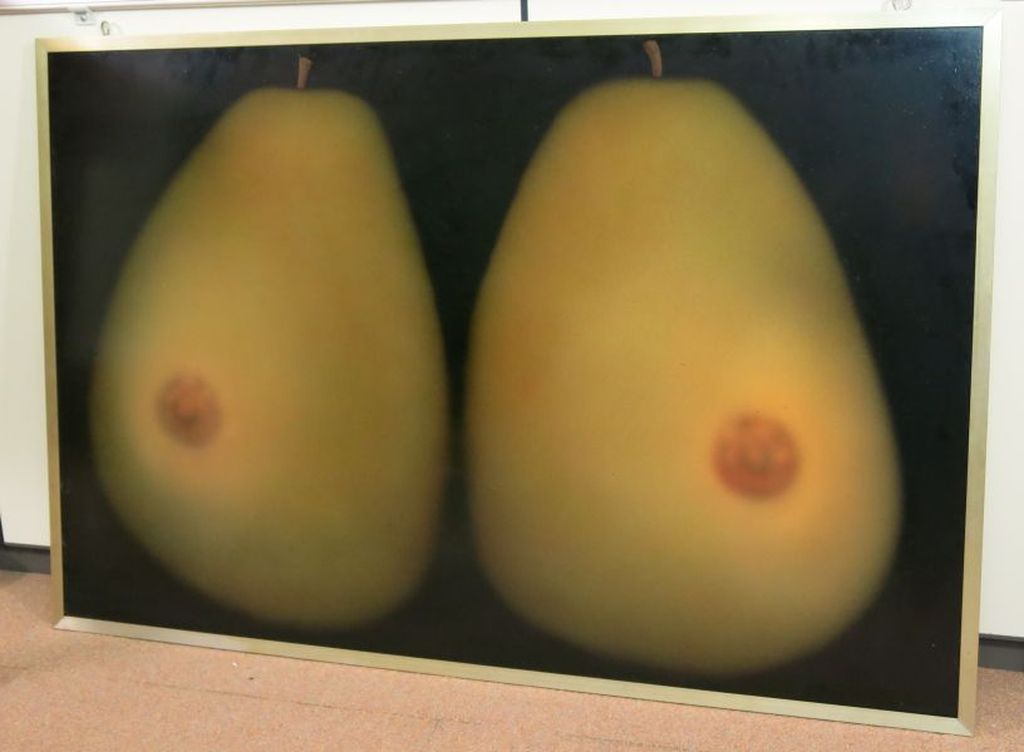 Albert Robbe, olieverf op paneel: Tweeling verkocht voor € 270!