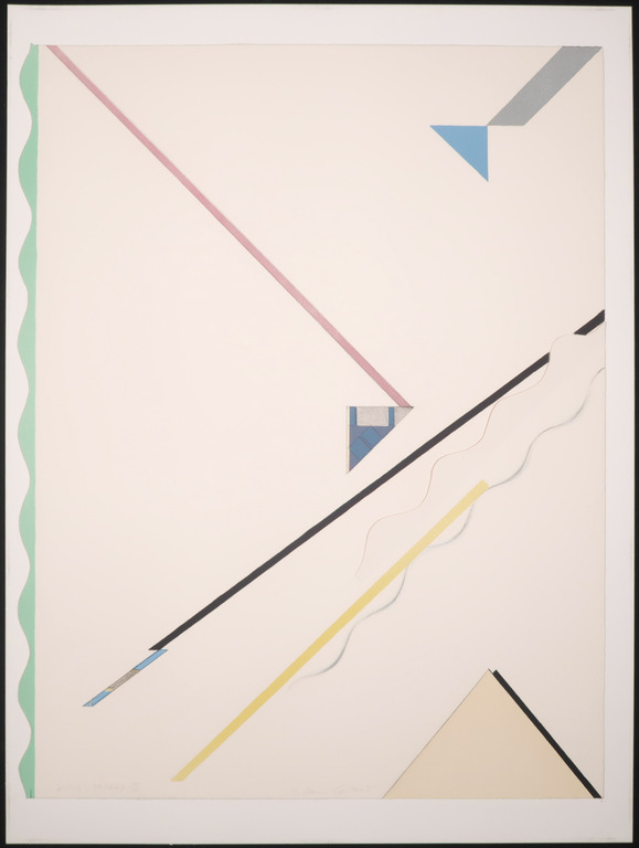 Helen Gilbert: Litho en collage, Milano II kopen? Bied vanaf 35!