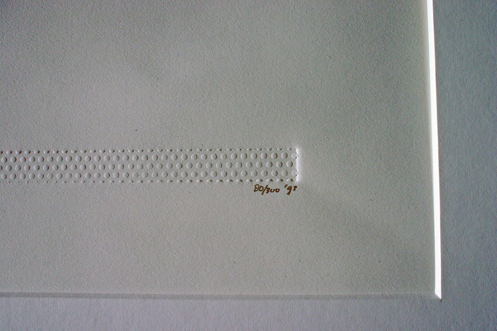 ALBERT IN ’T VELD, titel: Minerva, Blinddruk, 1993, gesigneerd, oplage 80/300 kopen? Bied vanaf 75!