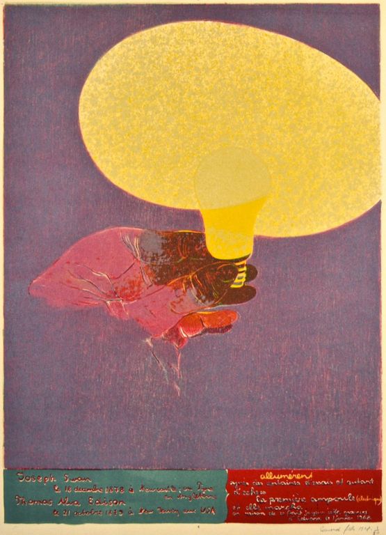 Eduard Flor: Litho. Licht kopen? Bied vanaf 1!