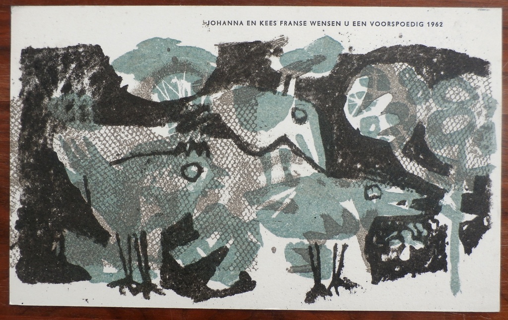 Kees Franse - Litho: voorspoedig 1962 kopen? Bied vanaf 1!