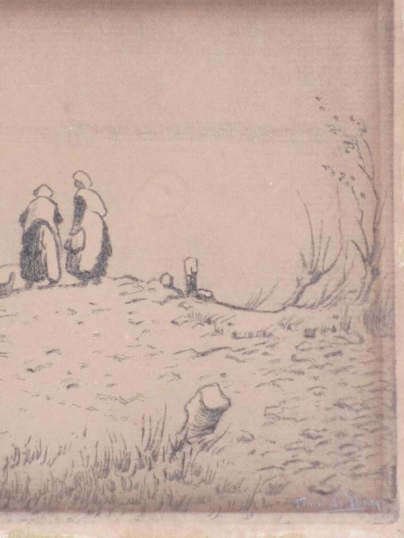 Toon de Jong, Boerinnen aan de plas, Ets kopen? Bied vanaf 1!