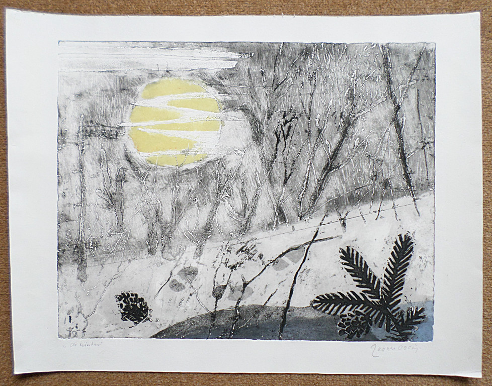 Jeanne Bieruma Oosting - De winter, ets kopen? Bied vanaf 100!