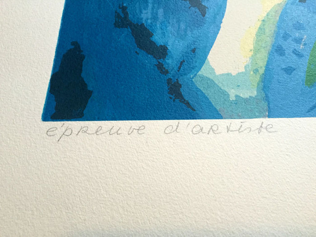 MARIJKE BOOMSMA  Gr Zeefdruk  FEMME VERTE   uit 1992 kopen? Bied vanaf 65!