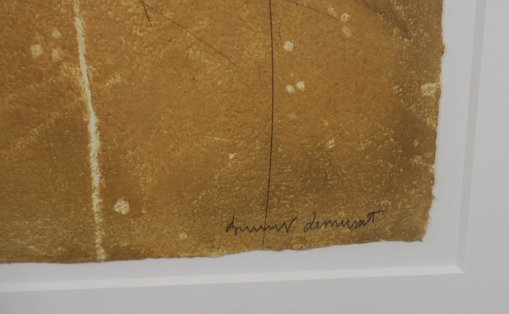 Bernard Remusat: Carborundum, Z.T. - Ingelijst kopen? Bied vanaf 70!