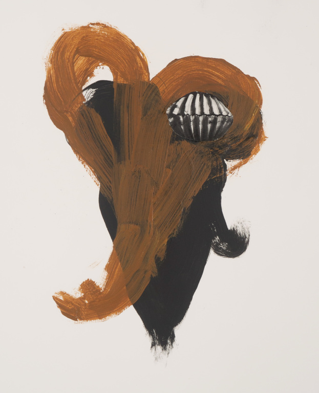 Ruscha Langelaan: Gemengde techniek, Zonder titel kopen? Bied vanaf 1!