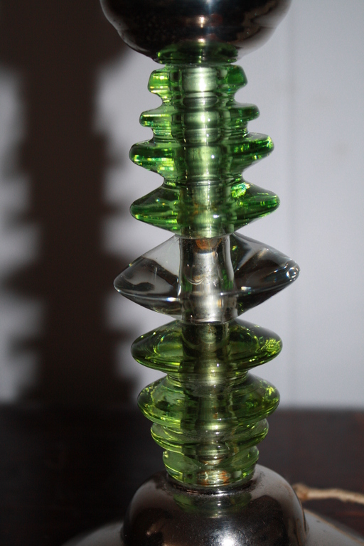 VAL St LAMBERT - GEDRAAID GLAZEN LAMP kopen? Bied vanaf 35!