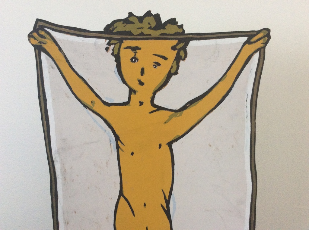 Bart Drost mannetje van Dalen met doek kopen? Bied vanaf 1!