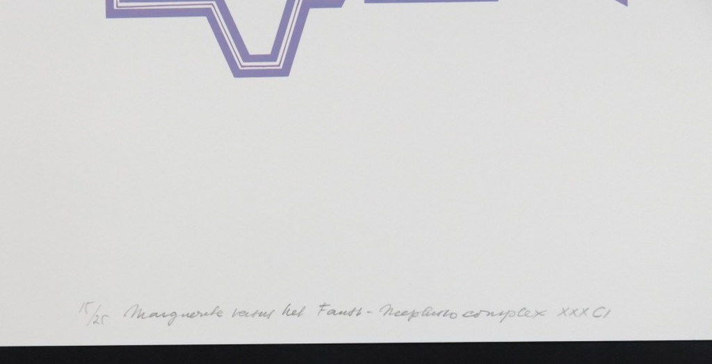 Berend Hendriks: Zeefdruk, Marguerite versus het Faust Mephisto kopen? Bied vanaf 1!