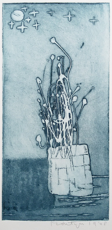 Jan Montyn - Signes de Ambarawa II, aquatint ets kopen? Bied vanaf 175!