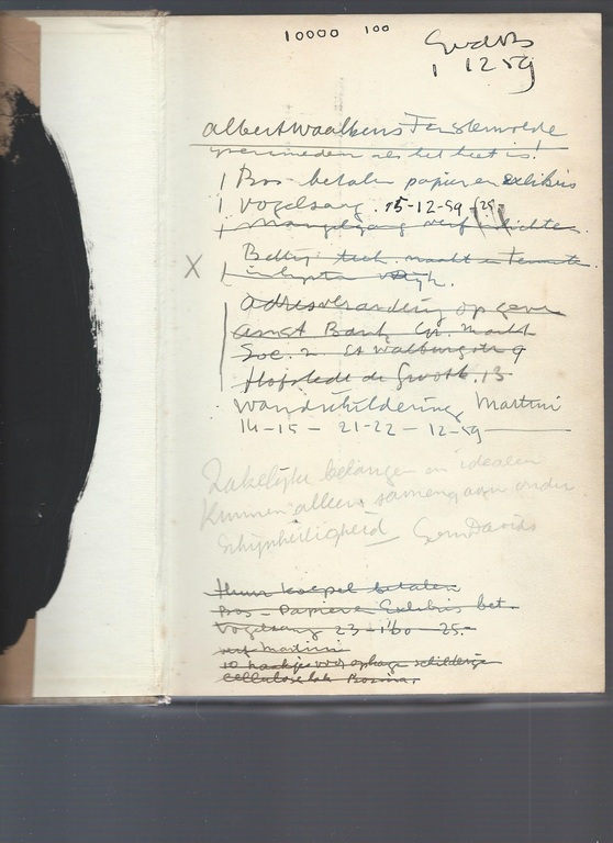 Siep van den Berg: compositie 1 (originele inkttekening) kopen? Bied vanaf 1!