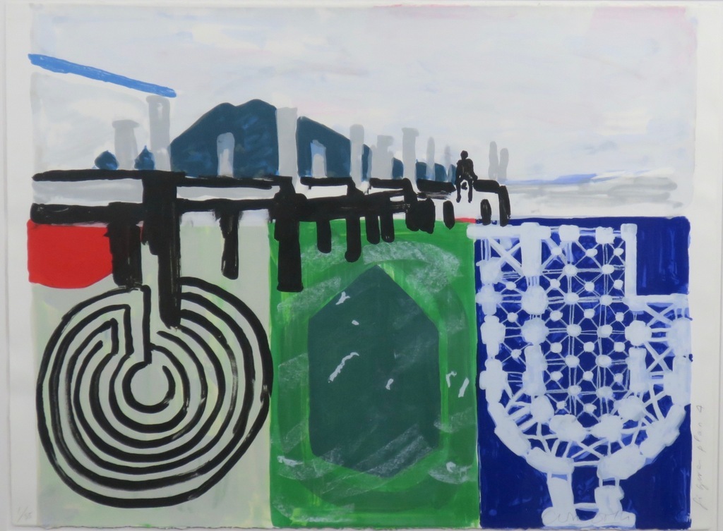 Cees Dolk: Lot met 8 zeefdrukken, Figurenplan 4 kopen? Bied vanaf 50!