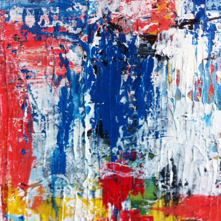 "Tombe La Neige #02 " John Foppen -Mix oliev./acrylverf-3D Canvas- Gesign.-Unica kopen? Bied vanaf 149!