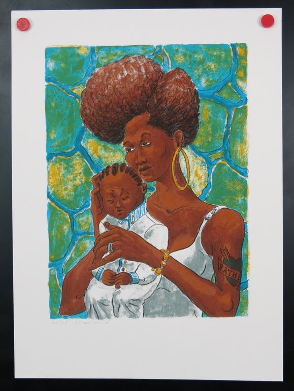 Frans Franciscus: Litho, Black Madonna kopen? Bied vanaf 1!