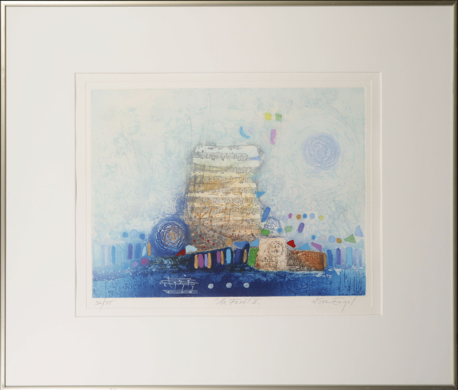 Nissan Engel: Ets, La Foret II - Ingelijst kopen? Bied vanaf 35!