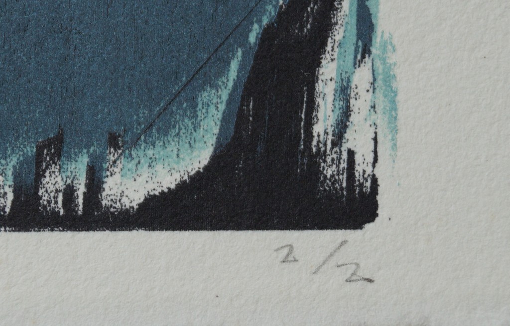 Daniel Tavenier - gesigneerde ets - Kop naar Rodin - 2003 kopen? Bied vanaf 25!