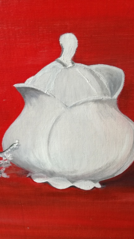 Onbekend kunstenaar, Olieverf op paneel, Stilleven kopen? Bied vanaf 1!