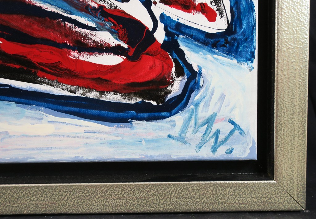 Martin van Wordragen: Gemengde techniek op doek, Diepzeewezens - Ingelijst kopen? Bied vanaf 1000!