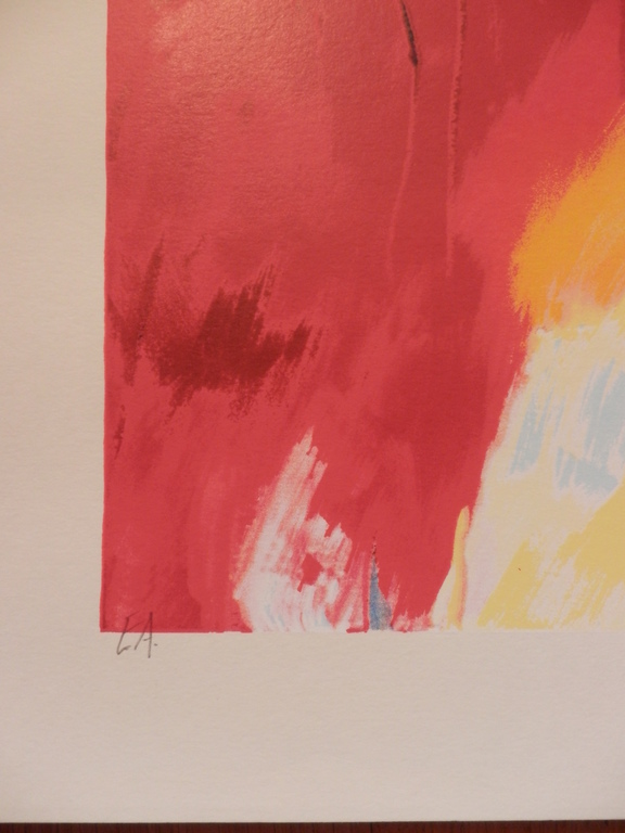 GERDA ELFRING  Grote Zeefdruk  LANDSCHAP MET BOMEN kopen? Bied vanaf 125!