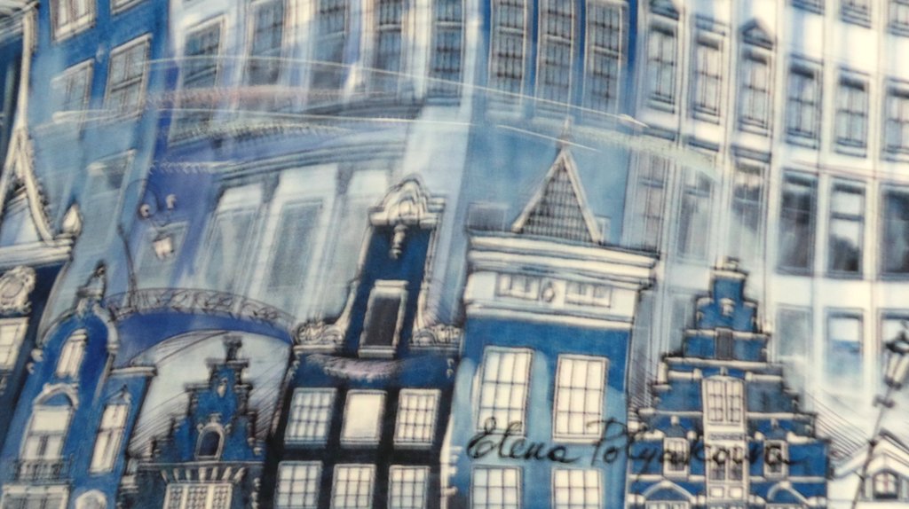 Elena Polyakova - Elena Polyakova: Nacht in Amsterdam, Gemengde techniek kopen? Bied vanaf 90!