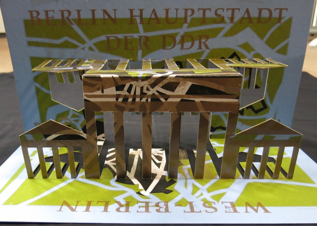 Gea Grevink: Zeefdruk met pop up, Berlin hauptstadt der DDR kopen? Bied vanaf 1!