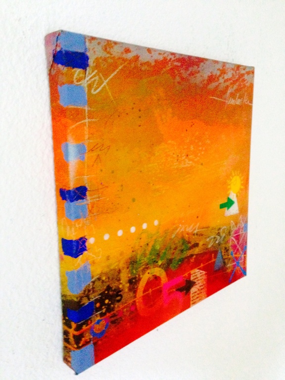 Theo koster, gemengde techniek, onderweg 2 kopen? Bied vanaf 1!