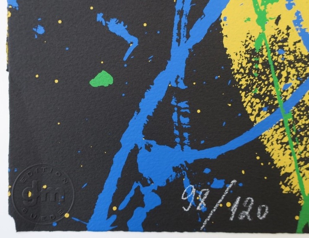 Arman: Zeefdruk, Melody for strings III (groot!) kopen? Bied vanaf 160!