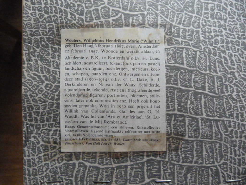 Wouters, Wilh. Hendrikus Marie (Wilm) - De Magere Brug richting de Staalstraat kopen? Bied vanaf 1!