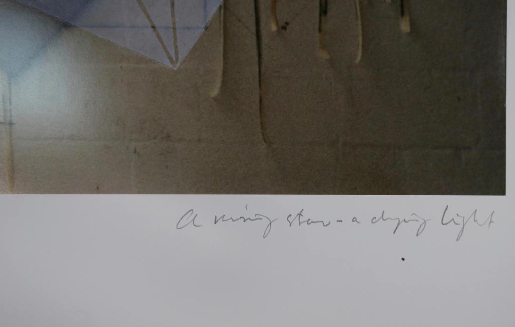 Geertjan van Oostende: Foto en zeefdruk op papier, A rising star- A dying light kopen? Bied vanaf 20!