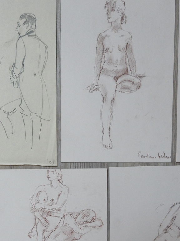 Constance Wibaut (1920-2014) - serie naakten 10x kopen? Bied vanaf 50!