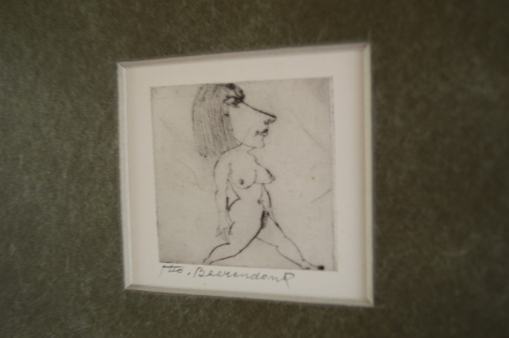 Theo Beerendonk ( 1905-1979) ets, aquatint 6 x 6  ( 30x30) 1970 kopen? Bied vanaf 50!