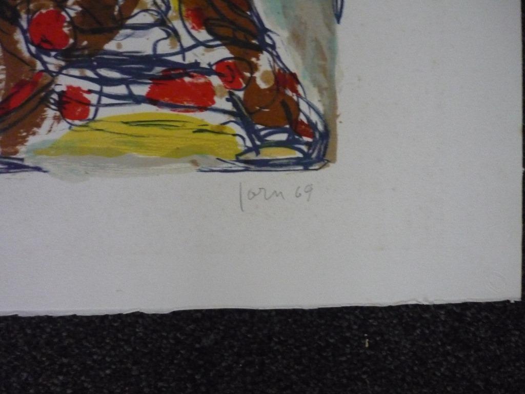 Asger Jorn - Litho 1969 - Kleine oplage 75 ex - Gesigneerd !!! kopen? Bied vanaf 850!