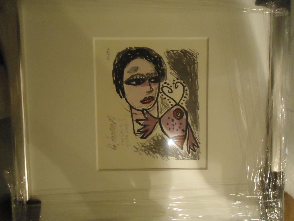 Corneille Zeefdruk "Le Joyeux insecte et la tigresse" 41x43cm kopen? Bied vanaf 100!