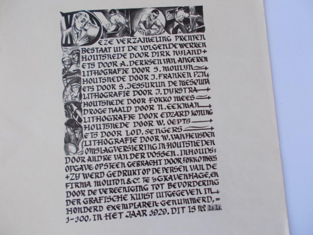 Zilverreiger - 1928 - Samuel Jessurun de Mesquita, Amsterdam - Ets kopen? Bied vanaf 300!