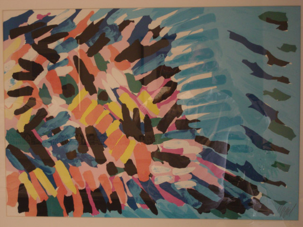 Karel Appel, zeefdruk, Vissen kopen? Bied vanaf 375!