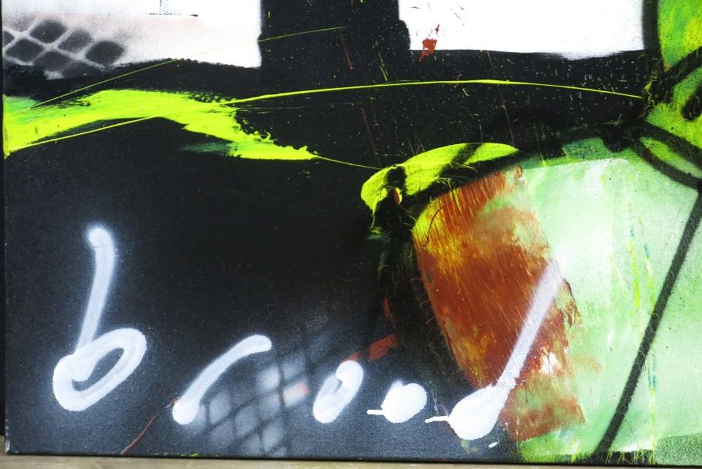 Herman Brood: Acryl op doek, Zonder titel (Groot) kopen? Bied vanaf 1500!