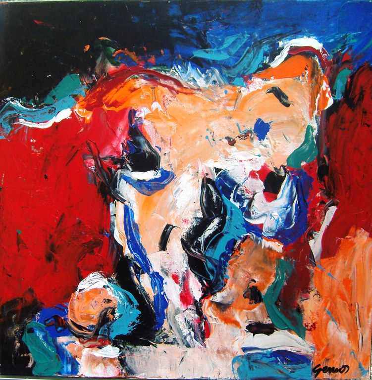 Gerriet Postma: Acrylverf op doek, topwerk!!! kopen? Bied vanaf 1100!