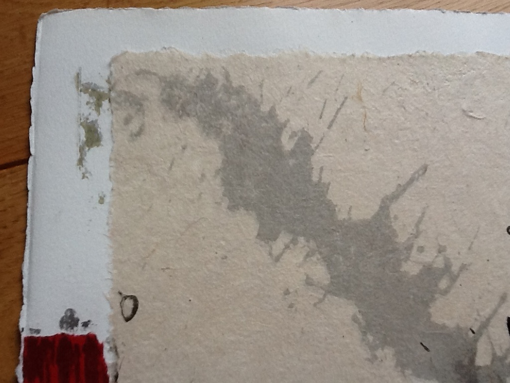 Peter Schenk, zeefdruk met collage en verf (unica) gesigneerd oplage AP 1/30 kopen? Bied vanaf 85!