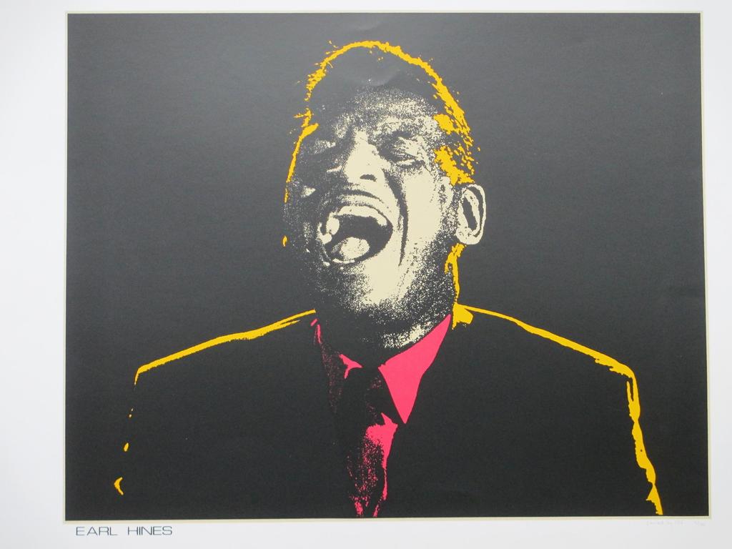 S.D.V. monogram, Earl Hines, Zeefdruk kopen? Bied vanaf 55!