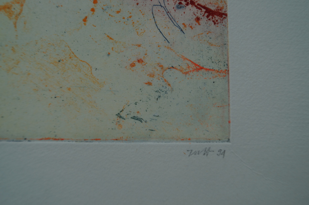 Marian Zult - gesigneerde ets - 10 ex. kopen? Bied vanaf 1!