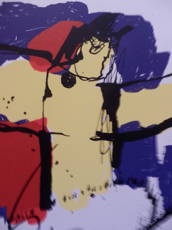 HERMAN BROOD, Gelimiteerde en HANDGESIGNEERDE Zeefdruk  BRASIL GOD kopen? Bied vanaf 1!