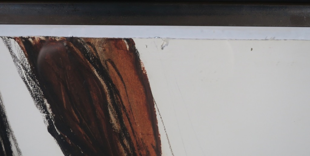 Hanneke Klinkum: Gemengde techniek op papier, Haas - Ingelijst (Groot) kopen? Bied vanaf 100!